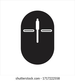 Mouse Icon Design. Vector Illustration