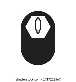 Mouse Icon Design. Vector Illustration