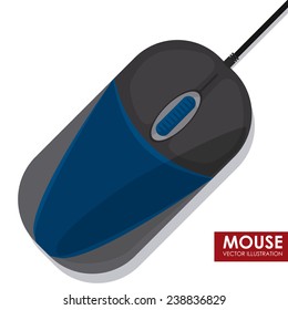 mouse icon design, vector illustration eps10 graphic 