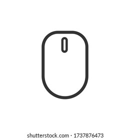 Mouse icon design. Website, user interface or application icon. Vector illustration.