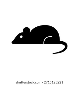 Ícone do mouse Animais domésticos Estilo de design sólido