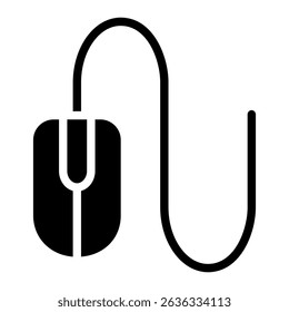 Mouse Icon Element For Design
