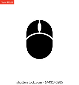 mouse icon flat design vector