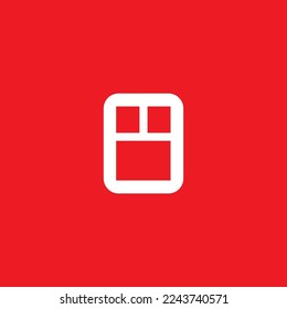 Mouse icon, graphic resource template, vector illustration.