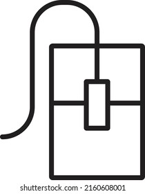 The mouse icon has a white background.