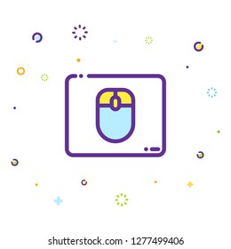 Mouse Icon Illustration