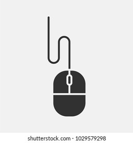 Mouse icon illustration isolated vector sign symbol