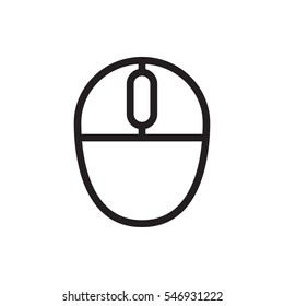 mouse icon illustration isolated vector sign symbol