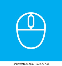 mouse icon illustration isolated vector sign symbol