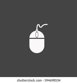Mouse icon illustration isolated vector sign symbol
