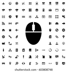 Mouse icon illustration isolated vector sign symbol. network icons vector set.