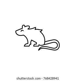 mouse icon illustration isolated vector sign symbol