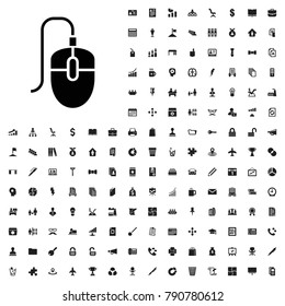 Mouse icon illustration isolated vector sign symbol. editable company icons vector set.