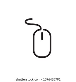 mouse icon, illustration, symbol vector  