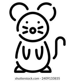 Mouse Icon Illustration for web, app, infographic, etc