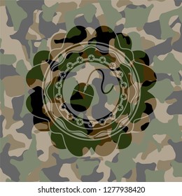 mouse icon inside camo emblem