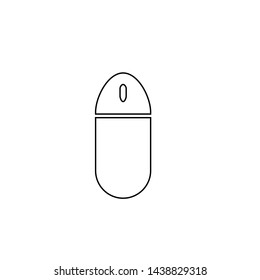 Mouse icon. Internet click  sign