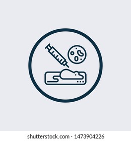 mouse icon isolated on white background from science collection. mouse icon trendy and modern mouse symbol for logo, web, app
