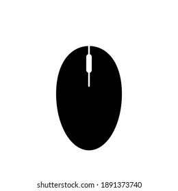 Mouse icon isolated on white background. Vector illustration