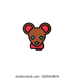 Mouse Icon Isolated On White Background