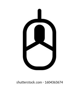 mouse icon isolated sign symbol vector illustration - Collection of high quality black style vector icons
