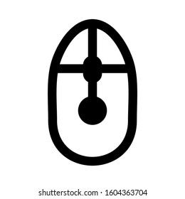 mouse icon isolated sign symbol vector illustration - Collection of high quality black style vector icons
