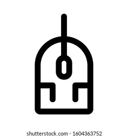 mouse icon isolated sign symbol vector illustration - Collection of high quality black style vector icons
