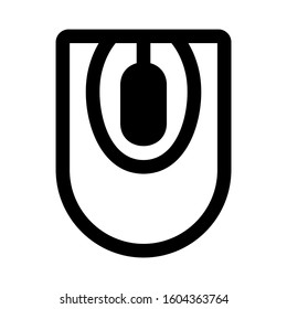 mouse icon isolated sign symbol vector illustration - Collection of high quality black style vector icons
