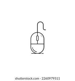 Mouse icon isolated vector graphics