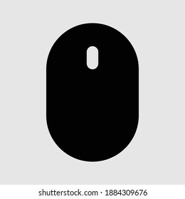 ilustración vectorial aislada del icono del ratón