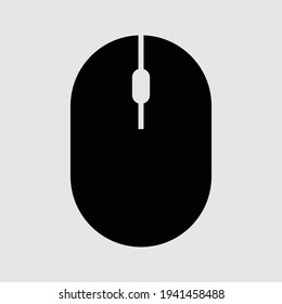 ilustración vectorial aislada del icono del ratón