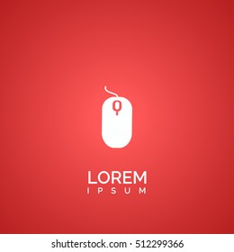 mouse icon. mouse logo