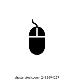 Mouse icon logo design. click sign and symbol. pointer icon vector.