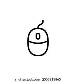 Mouse icon logo design. click sign and symbol. pointer icon vector.