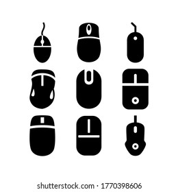 mouse icon or logo isolated sign symbol vector illustration - Collection of high quality black style vector icons
