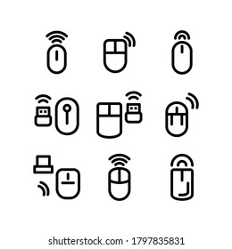 icono del ratón o logotipo símbolo de signo aislado ilustración vectorial - Colección de iconos vectoriales de estilo negro de alta calidad

