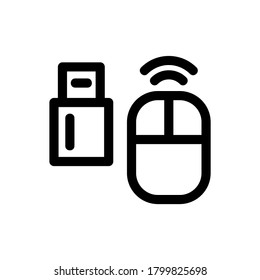 icono del ratón o logotipo símbolo de signo aislado ilustración vectorial - iconos vectoriales de estilo negro de alta calidad
