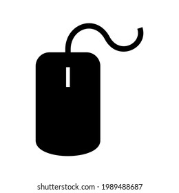 icono del ratón o logotipo símbolo de signo aislado ilustración vectorial - iconos vectoriales de estilo negro de alta calidad
