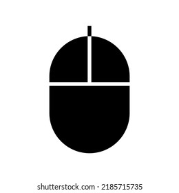 Maus-Symbol oder Logo einzeln auf Zeichen, Vektorgrafik - hochwertige Vektorsymbole in schwarzem Stil
