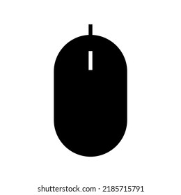 Maus-Symbol oder Logo einzeln auf Zeichen, Vektorgrafik - hochwertige Vektorsymbole in schwarzem Stil
