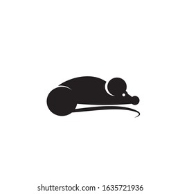 mouse icon logo vector design