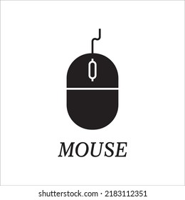 

mouse icon logo vector design