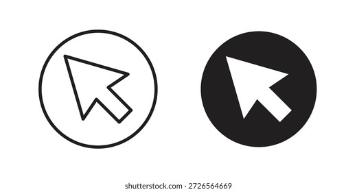 Icono del ratón. Iconos simples monocromos para Plantillas, Diseño web