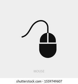 Mouse icon. New trendy mouse vector illustration symbol