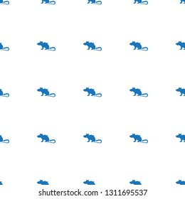 mouse icon pattern seamless white background. Editable filled mouse icon. mouse icon pattern for web and mobile.