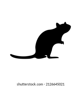 mouse icon, rat, mice symbols. animal sign. vector illustration