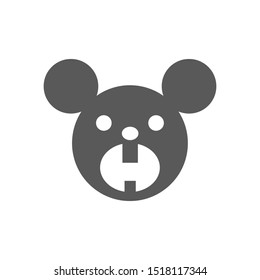 Mouse icon. Rat icon. Vector illustration.