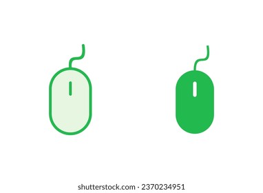 Mouse icon set. click icon vector. pointer icon vector.