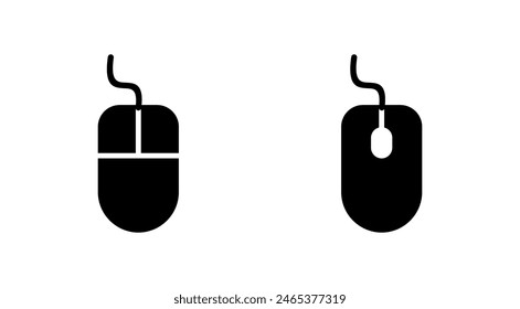 Mouse icon set. click icon vector. pointer icon vector.