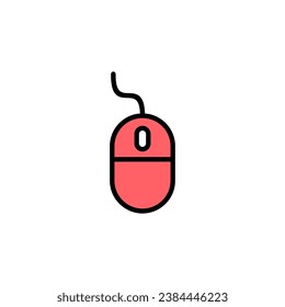 Mouse icon set illustration. click sign and symbol. pointer icon vector.